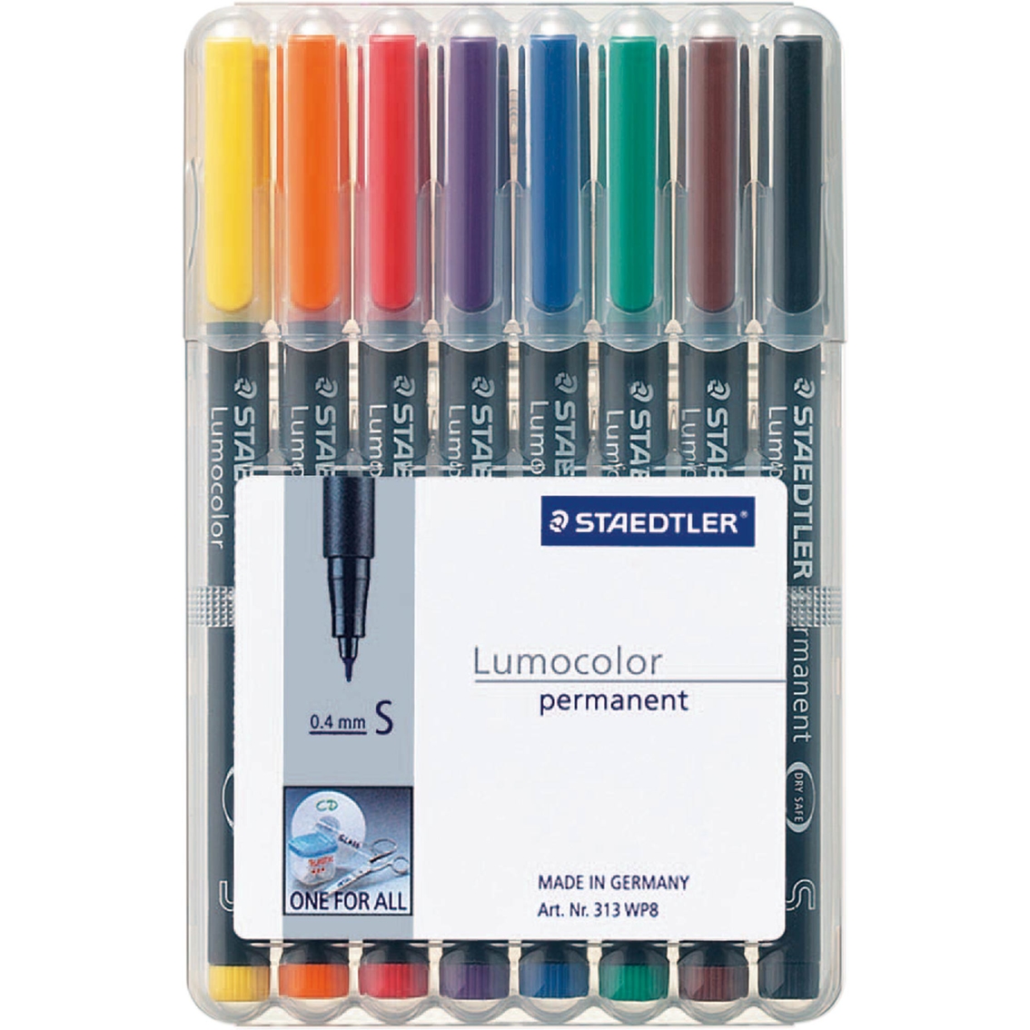 Staedtler Lumocolor Permanent Superfine Mapping Pens, Writing Supplies, Household