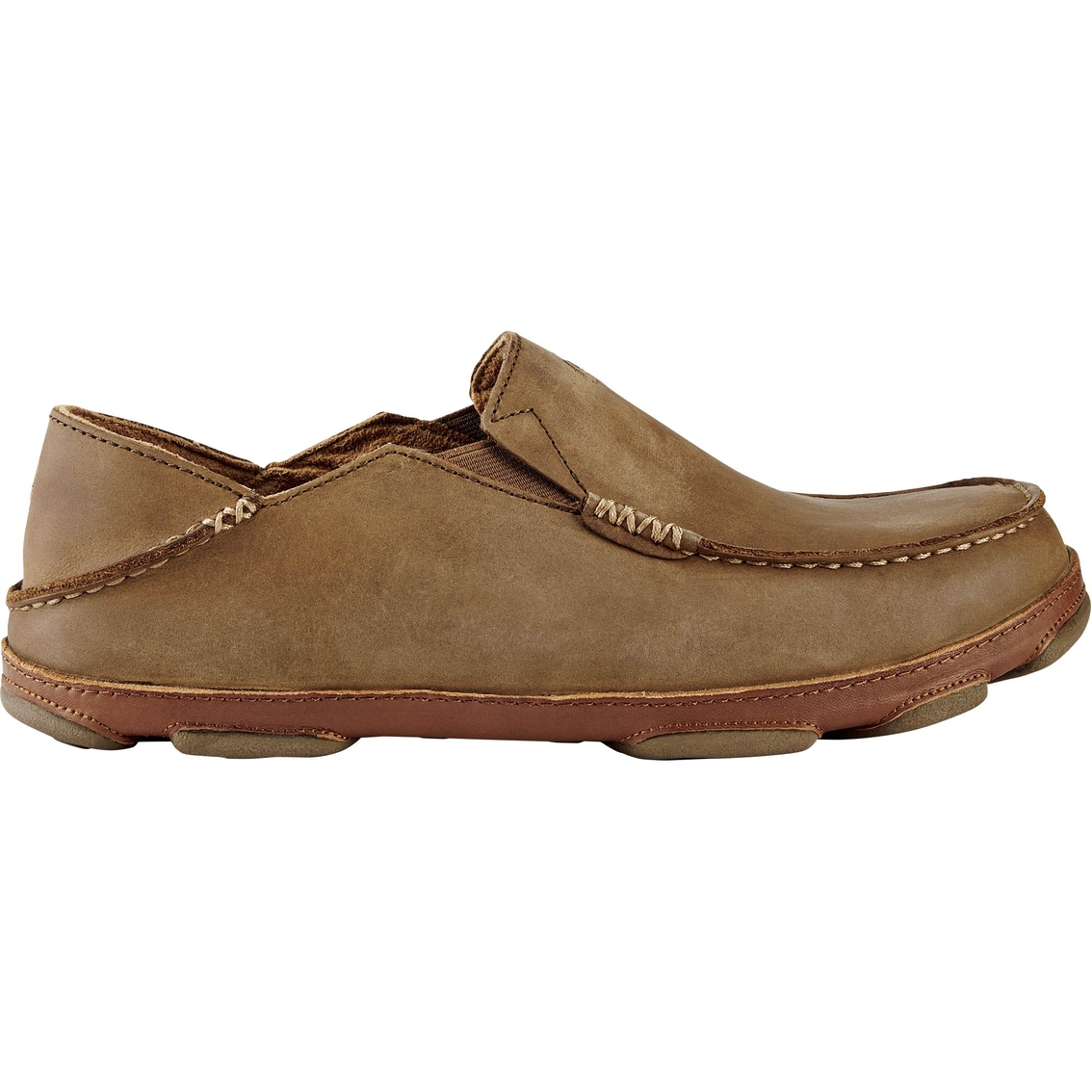 Olukai Men's Moloa Premium Leather Slip On Shoes - Image 2 of 4