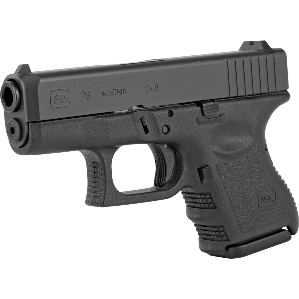 Glock 26 Gen 3 9MM 3.43 in. Barrel 10 Rds Pistol Black - Image 3 of 3