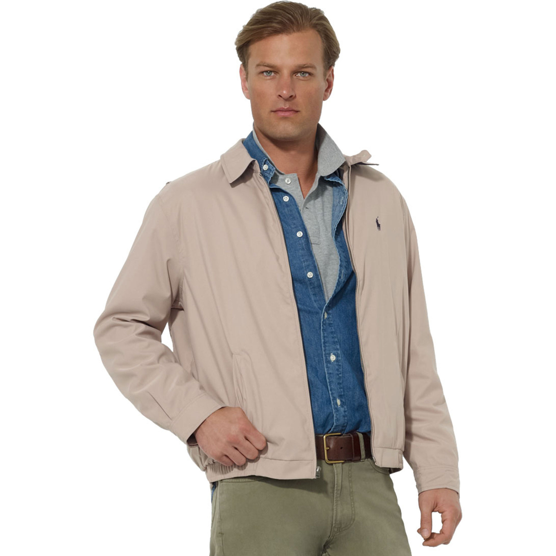 Polo Ralph Lauren Bi Swing Microfiber Windbreaker Jacket | Mens | Shop ...