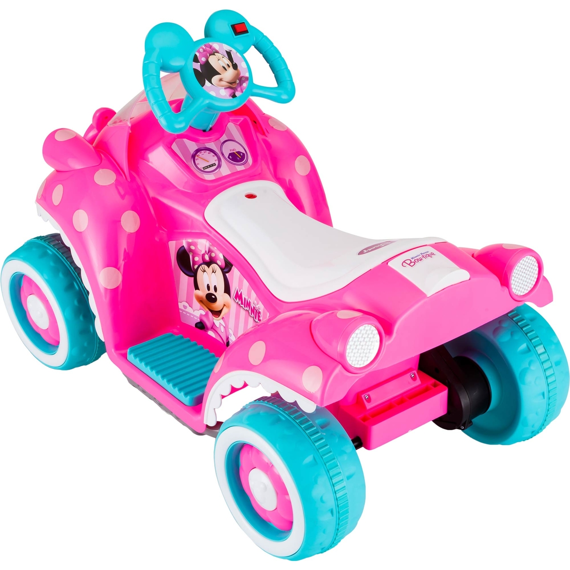 Kidtrax Disney Minnie Mouse 6v Toddler Quad Electric Ride On