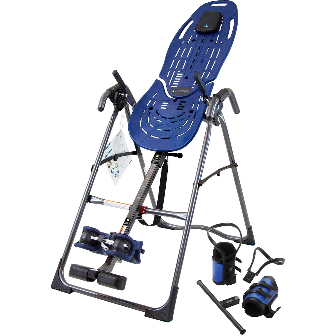 Teeter EP-560 Sport Ed. Inversion Table with Gravity Boots and Back Pain Relief DVD
