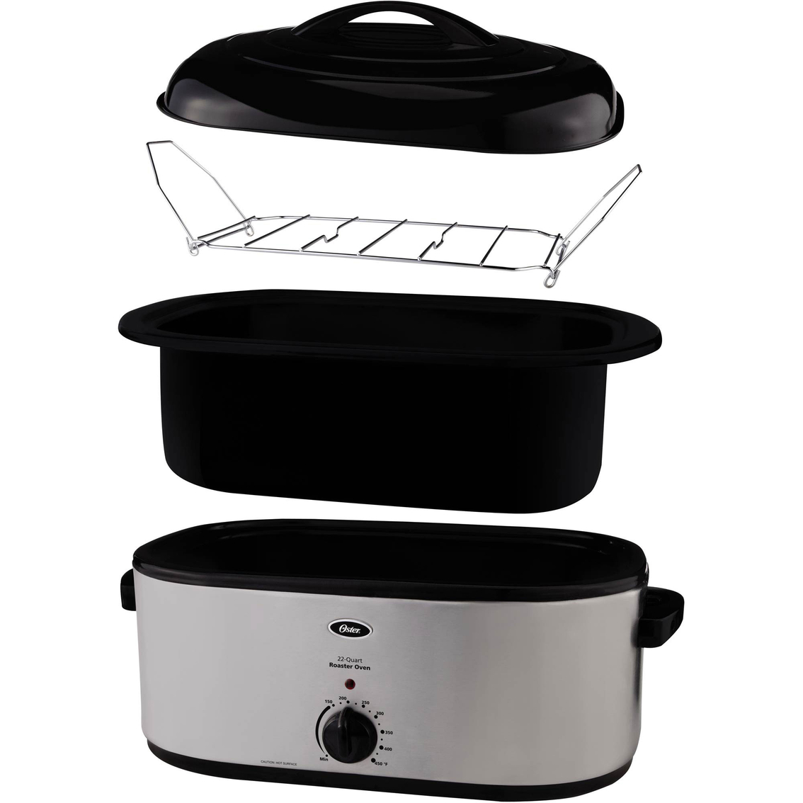 Oster Roaster Oven Self-Basting Lid Stainless Steel Review 