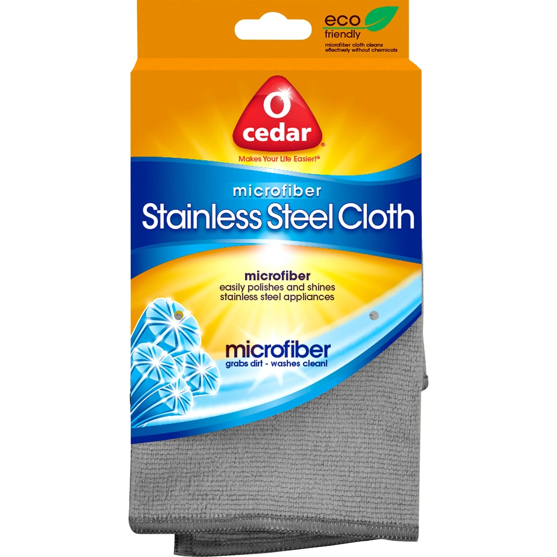 O-cedar Microfiber Stainless Steel Cloth