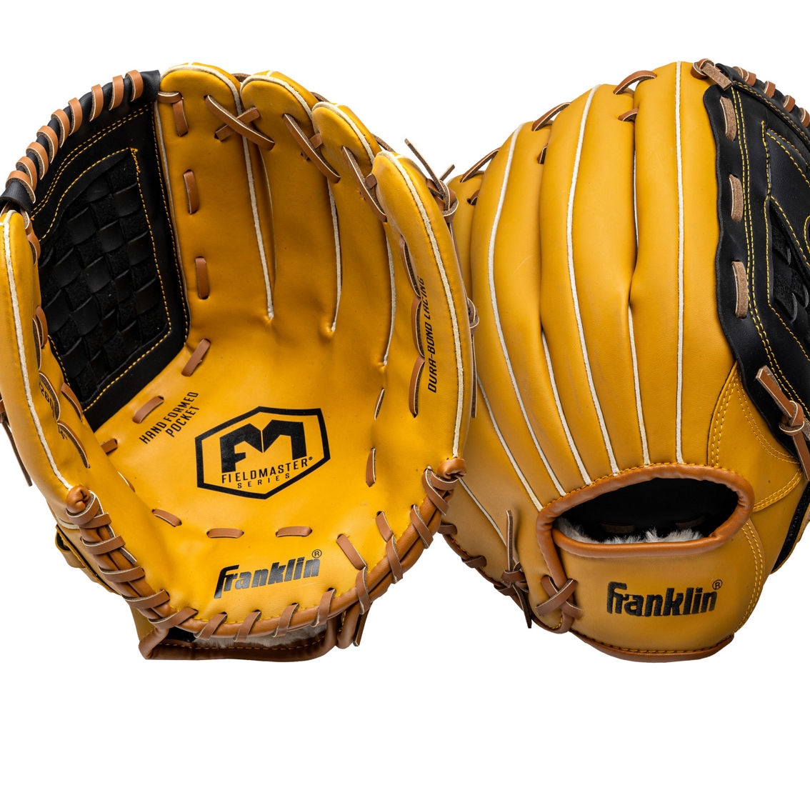 Franklin 14 in. Ultra-Durable Synthetic Leather Field Master Series Baseball Glove - Image 2 of 6