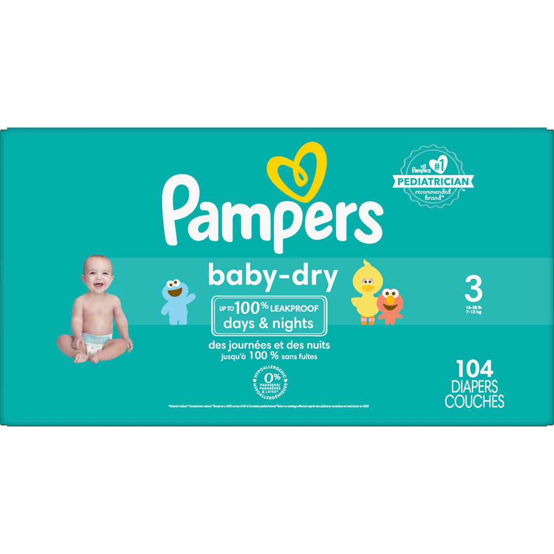 Comprar Pañales Pampers Baby-Dry, Talla 4, 9-13kg -46uds