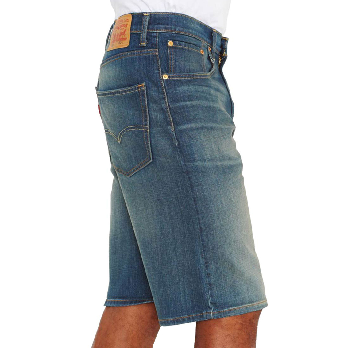 Levi's 569 Loose Straight Fit Shorts - Image 3 of 3