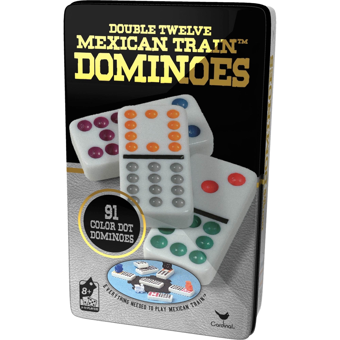 Cardinal Games Double Twelve Mexican Train Dominoes Game Set Board Games Baby Toys Shop The Exchange