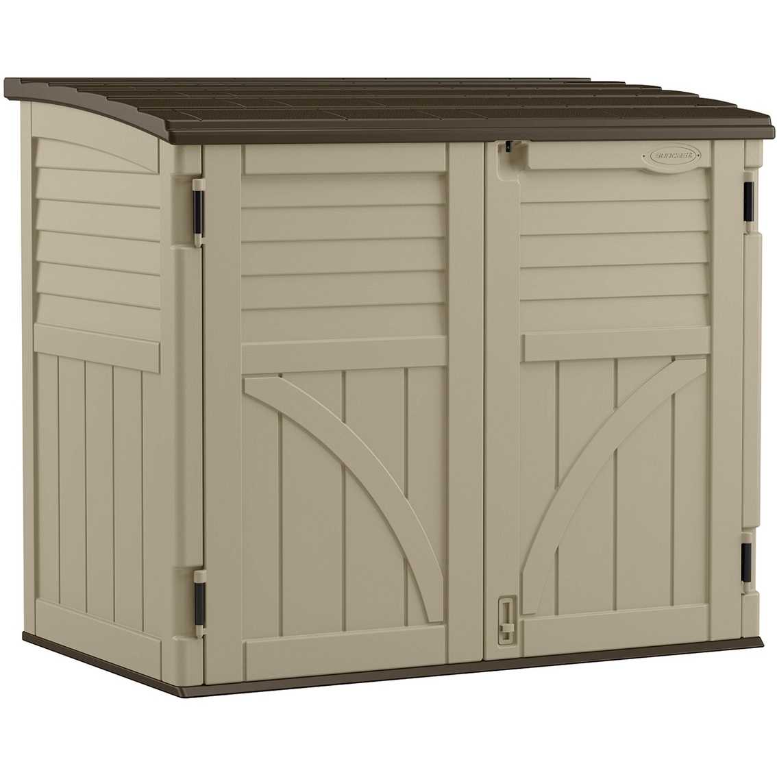 Suncast Horizontal Storage Box Deck Boxes Patio Garden And Garage