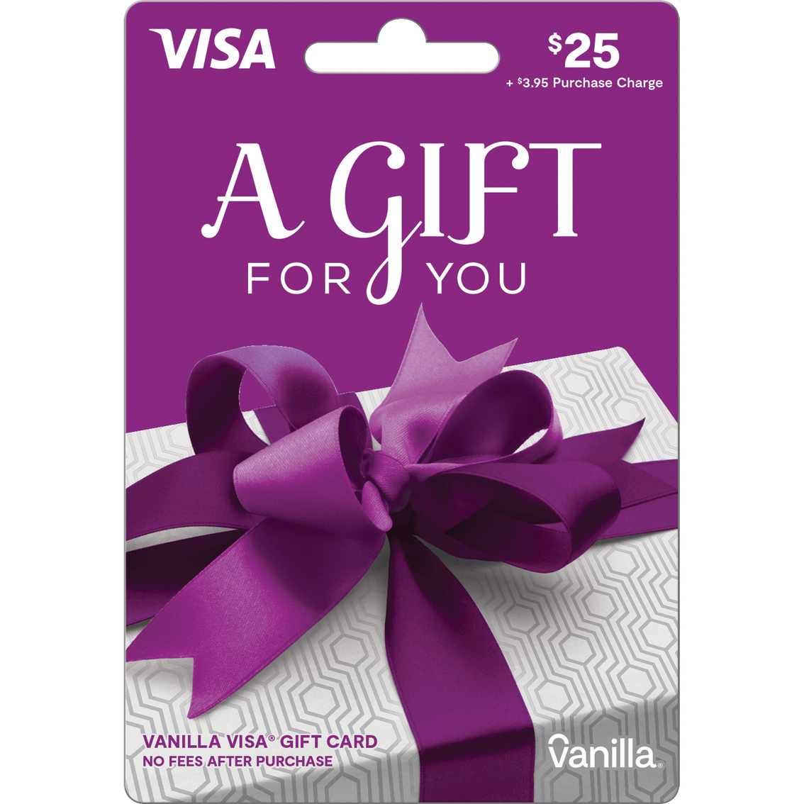 Vanilla Visa Metallic Pattern $25 Gift Card + Activation Fee | Gift Cards |  Food & Gifts | Shop The Exchange