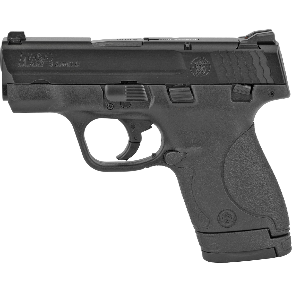 S&W Shield 9MM 3.1 in. Barrel 8 Rds 2-Mags Pistol Black with Thumb Safety - Image 2 of 3