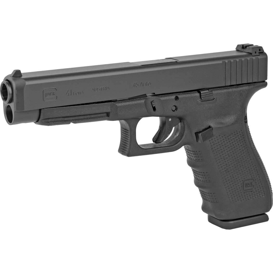 Glock 41 Gen 4 45 ACP 5.31 in. Barrel 10 Rds 3-Mags Pistol Black - Image 3 of 3