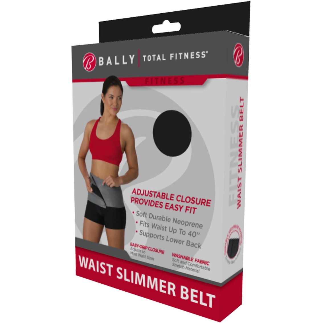 Bally Total Fitness Slimmer Belt With Magnets