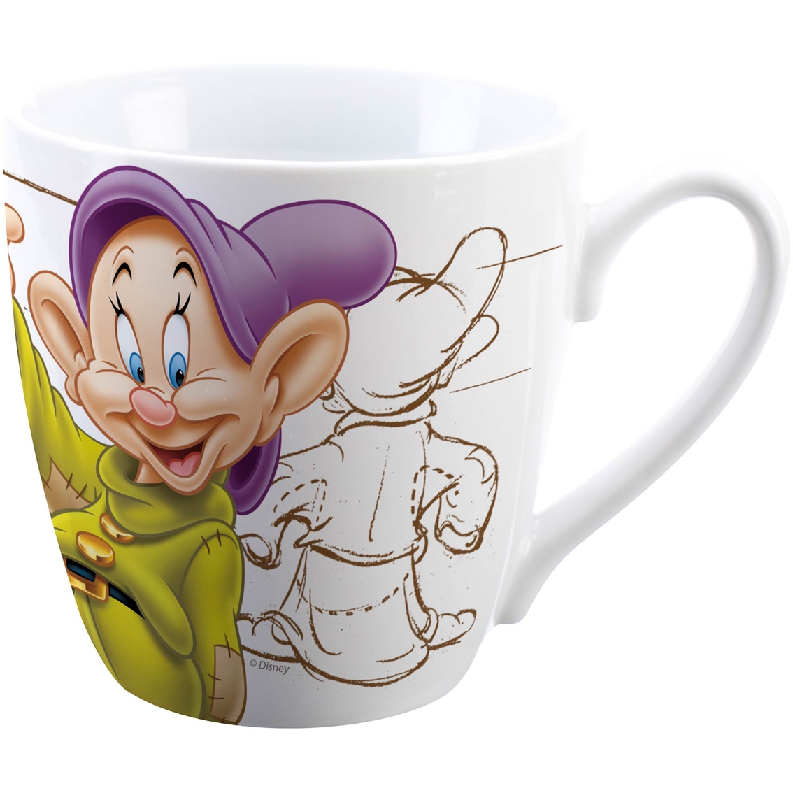 Zak Disney Dopey 17 Oz. Ceramic Coffee Mug, Baby Tableware, Baby & Toys
