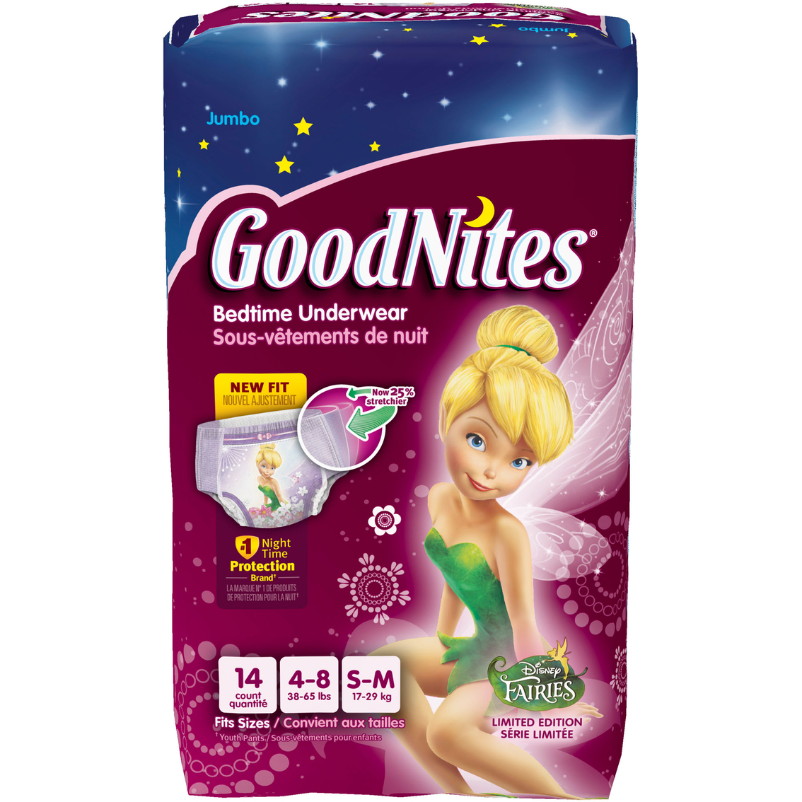 Goodnites Girls Nighttime Underwear Size Small-medium (38-65 Lb.), Potty  Training, Baby & Toys