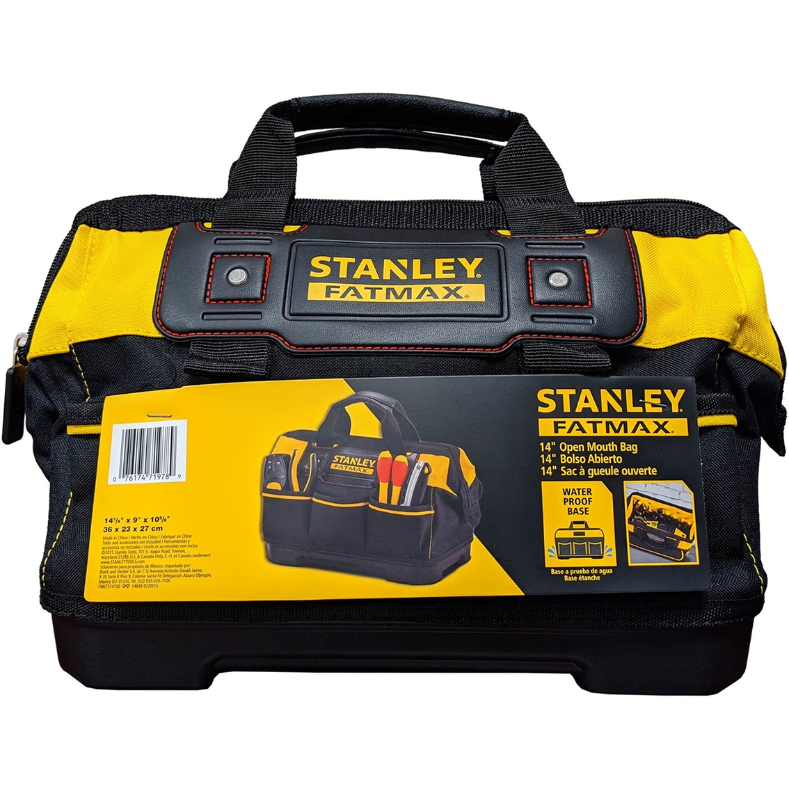 Stanley 14 Fatmax Open Mouth Tool Bag | Tool & Centers | Patio, Garden Garage | Shop The Exchange