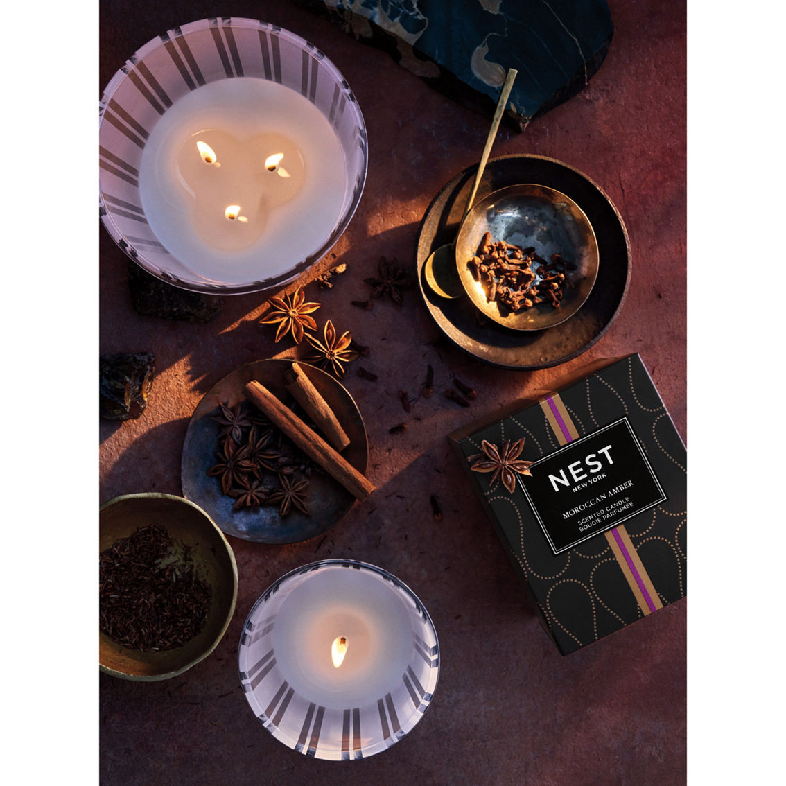 Nest Fragrances Moroccan Amber 3 Wick Candle - Image 2 of 2