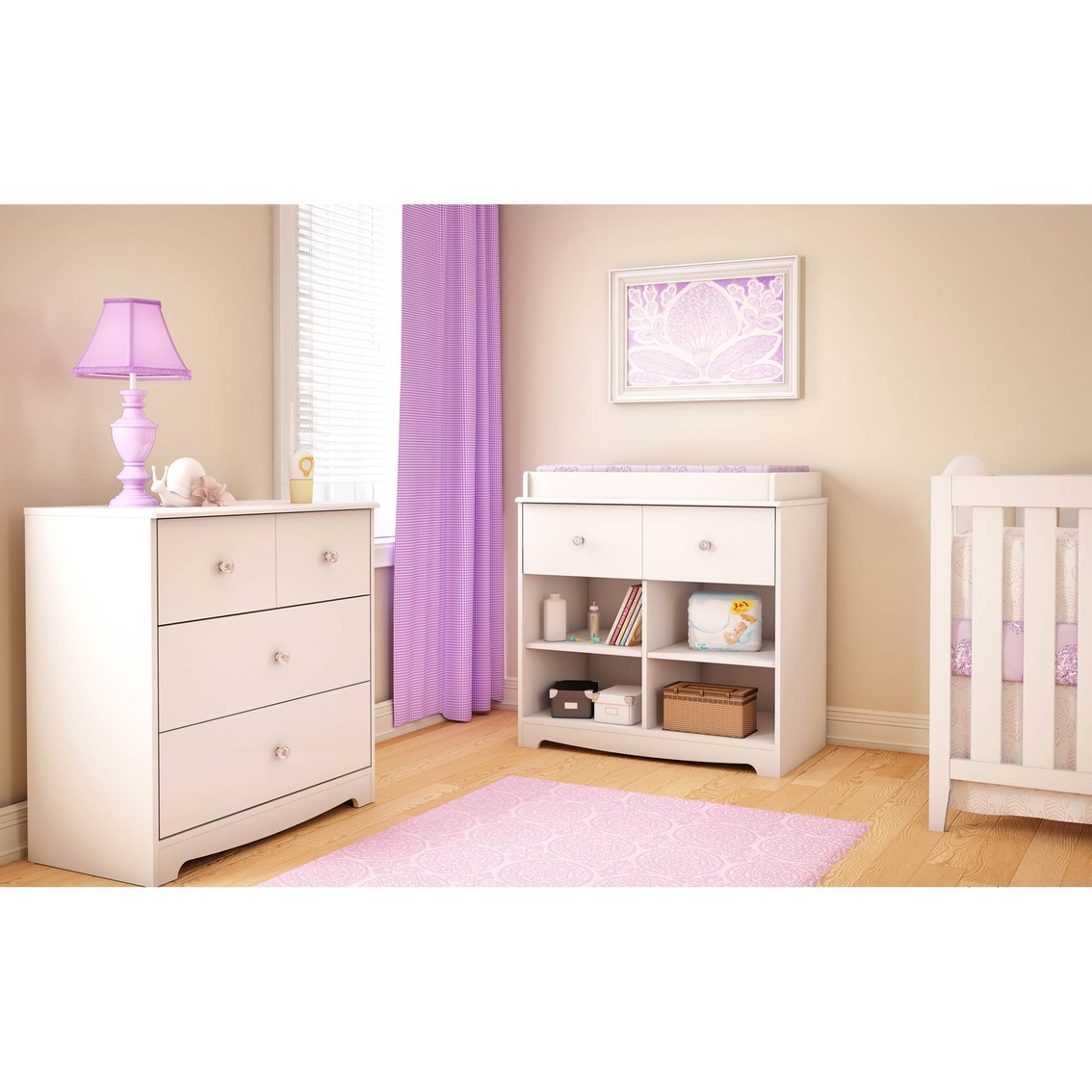 South Shore Little Jewel Collection Changing Table - Image 2 of 2