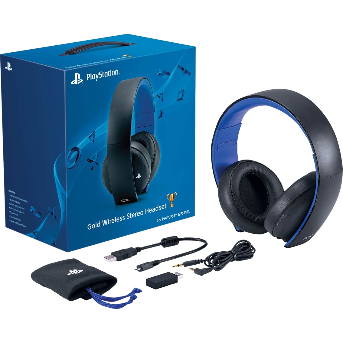 Sony Ps4 Gold Wireless Headset | Ps4 | Electronics Shop The Exchange