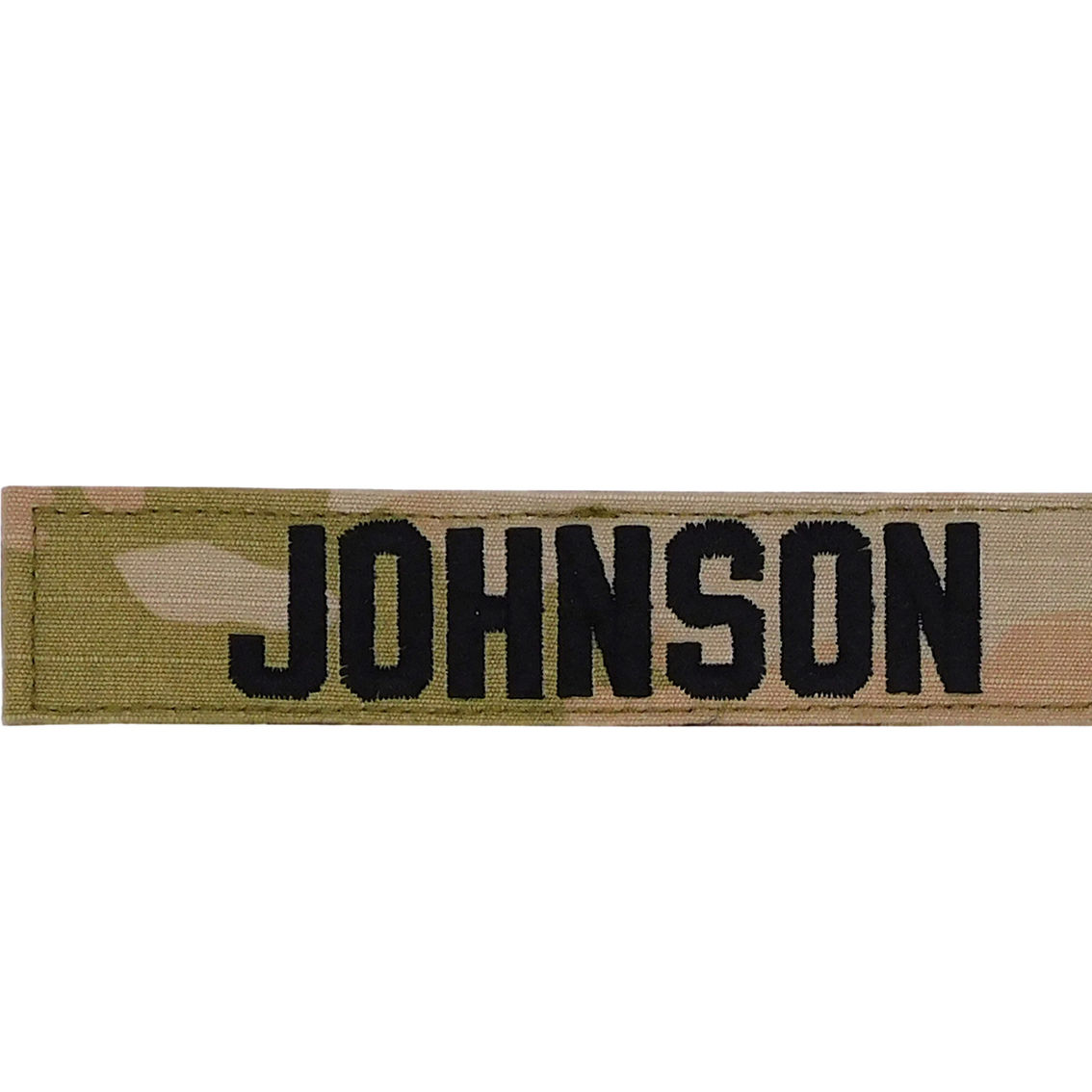Army Embroidered Nametape with Hook & Loop (OCP)