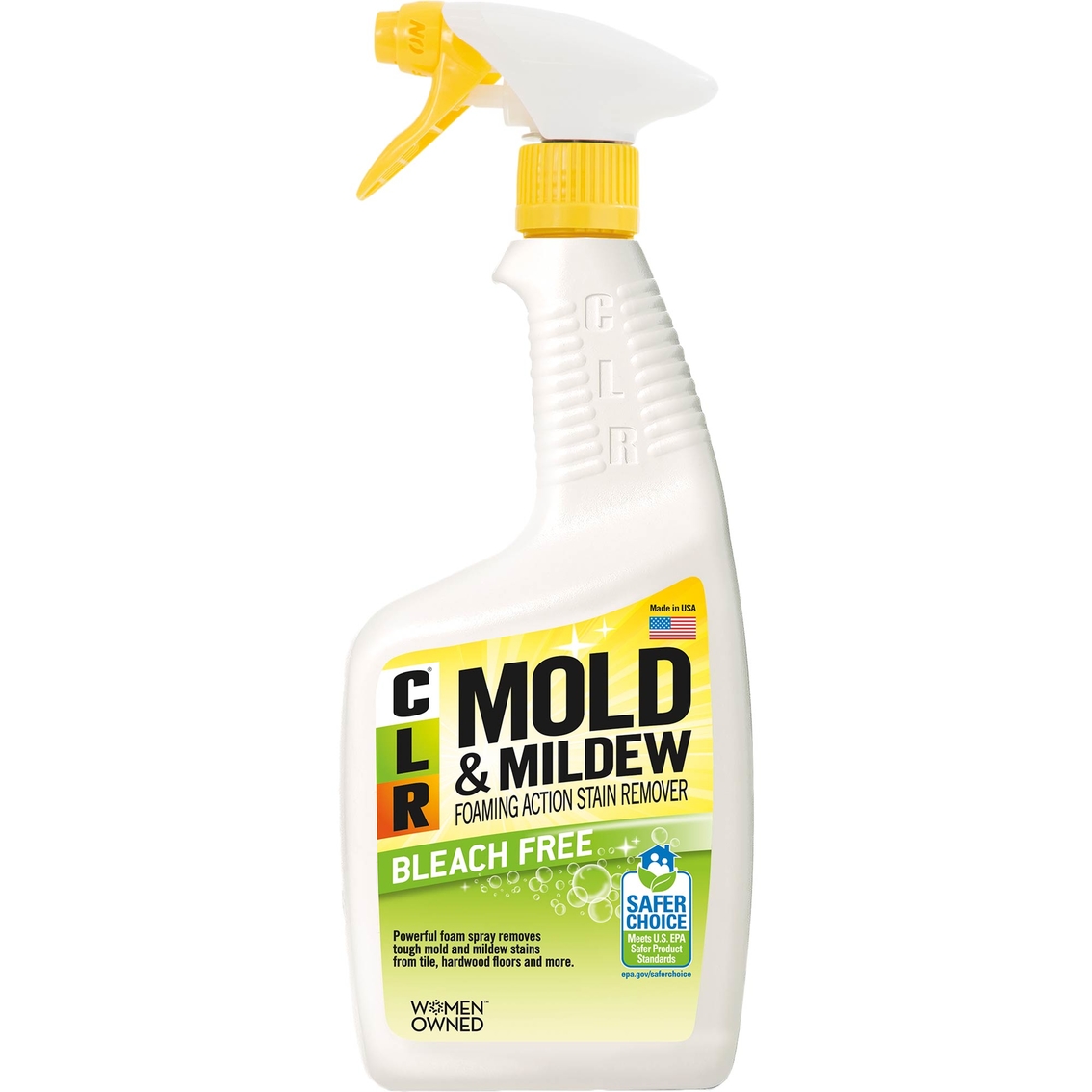 CLR Mold & Mildew Foaming Stain Remover Spray, Bleach-Free Cleaner
