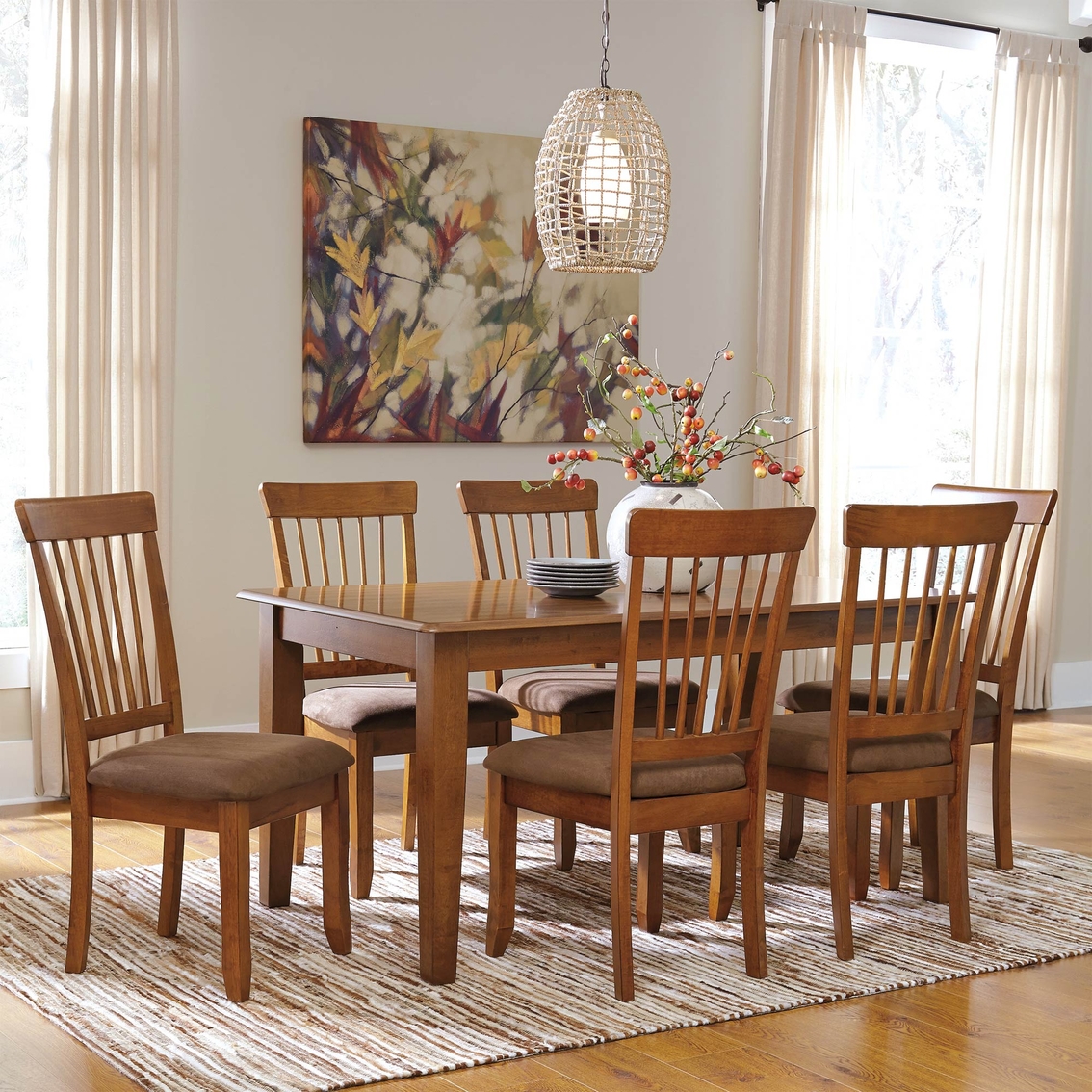 Signature Design by Ashley Berringer Dining Room Chair 2 Pk. - Image 3 of 3
