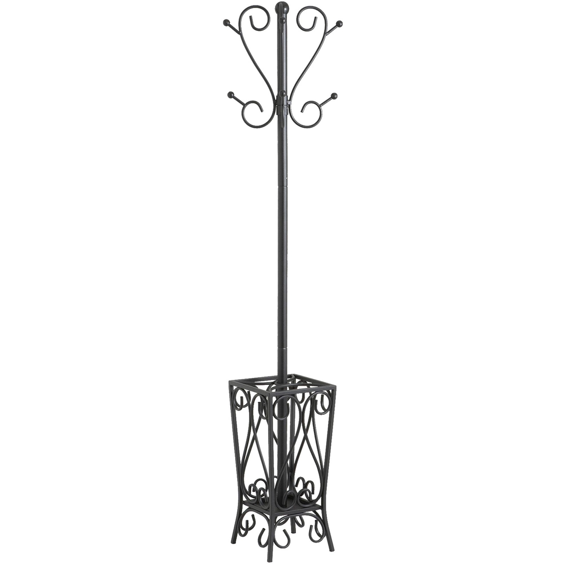SEI Scrolled Coat Rack and Umbrella Stand - Image 4 of 4