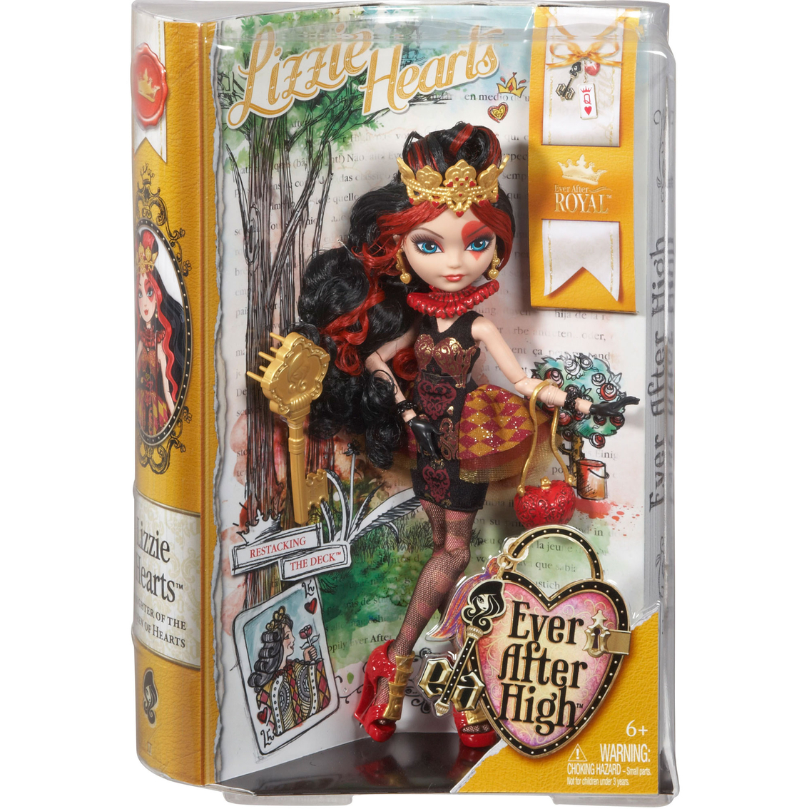 Review # 50 Ever After High Lizzie Hearts Doll and the Spring Unsprung Book  - Margaret Ann