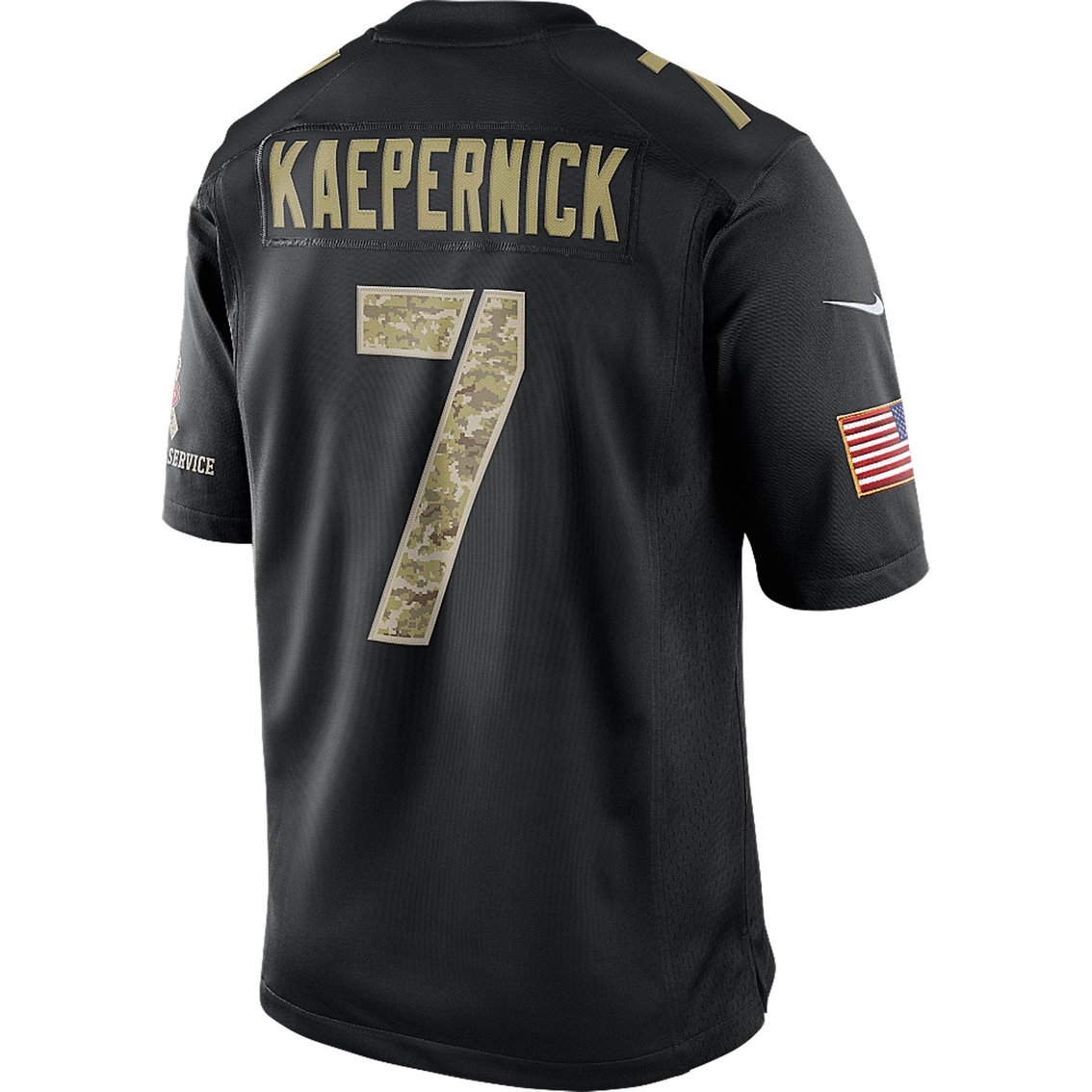 Nike NFL San Francisco 49ers Men's Kaepernick Salute to Service Jersey - Image 2 of 2