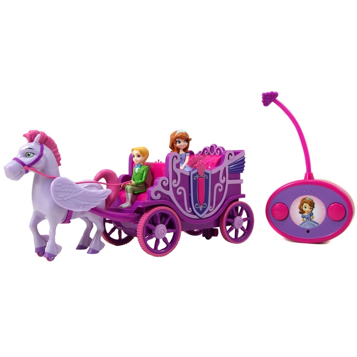 Disney Sofia The First Royal Coach carrozza con suoni musicali ** Nuovo Di Zecca ** 