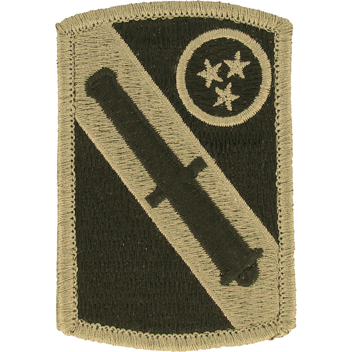 42nd FIELD ARTILLERY BRIGADE PATCH SUBDUED ARMY:MD10-1 