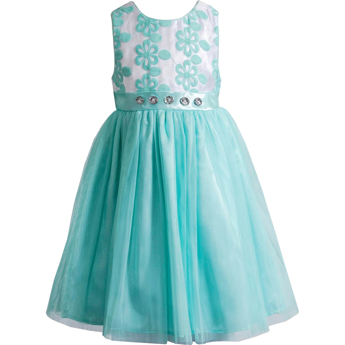 Youngland Girls Lace To Organza Dress | Dresses | Apparel | Shop The ...