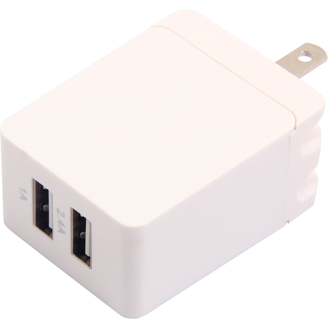 Powerzone  Dual Usb Wall Charger, White | Portable Chargers |  Electronics | Shop The Exchange