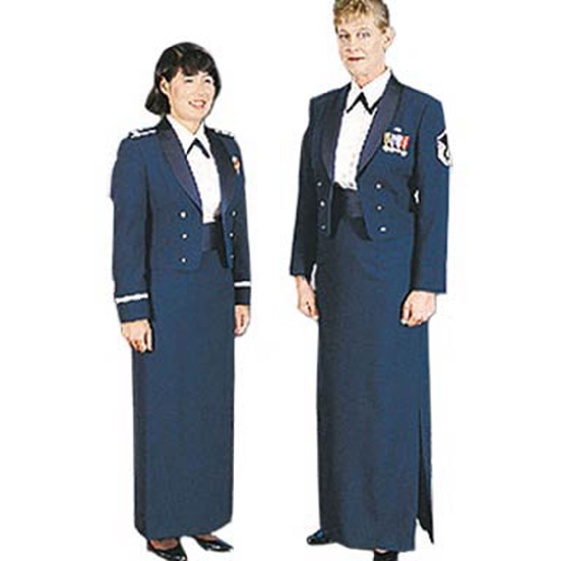 Air Force Female Mess Dress Necktab Mess Dress Military Shop The