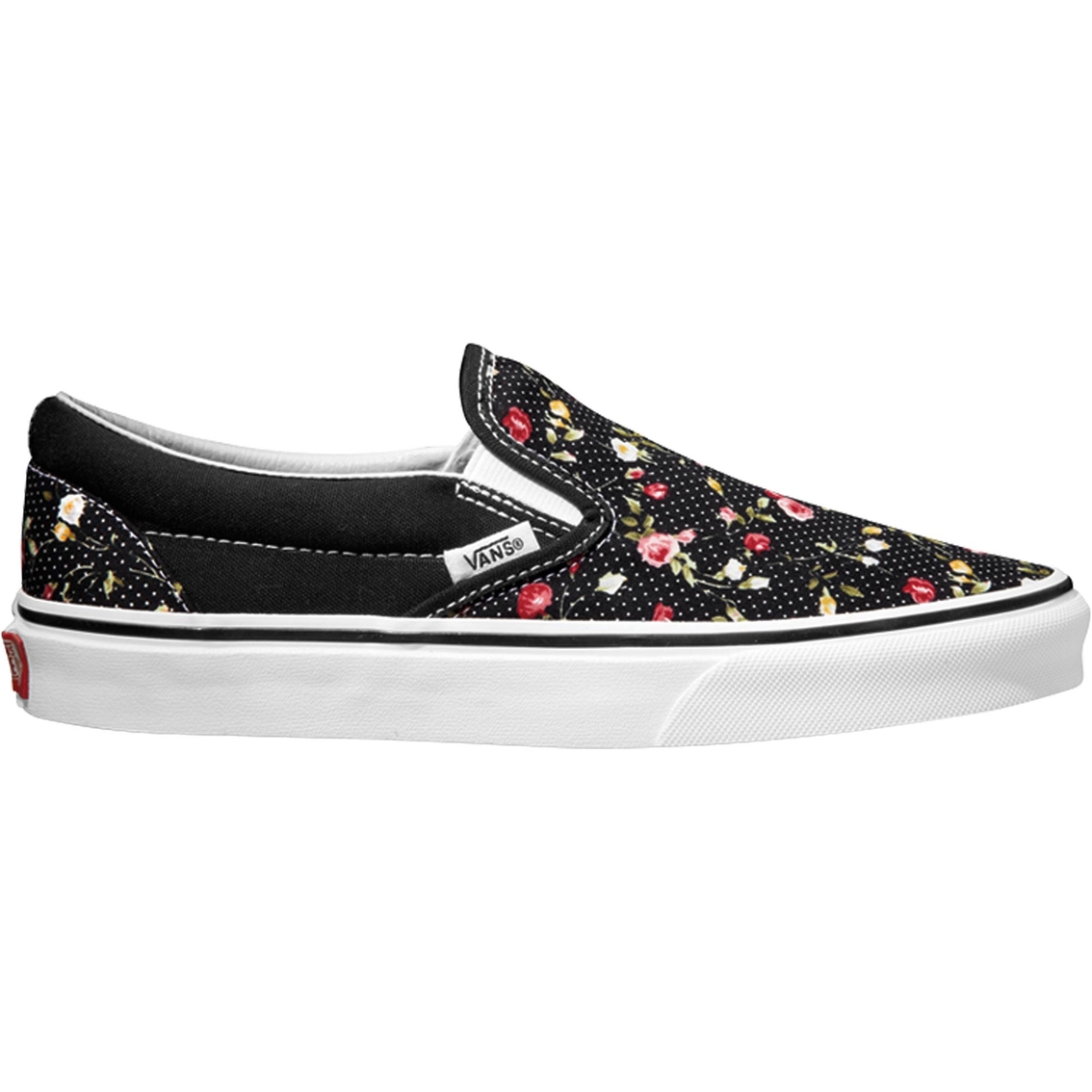 Vans Women's Slip-on Floral Dots Shoes 