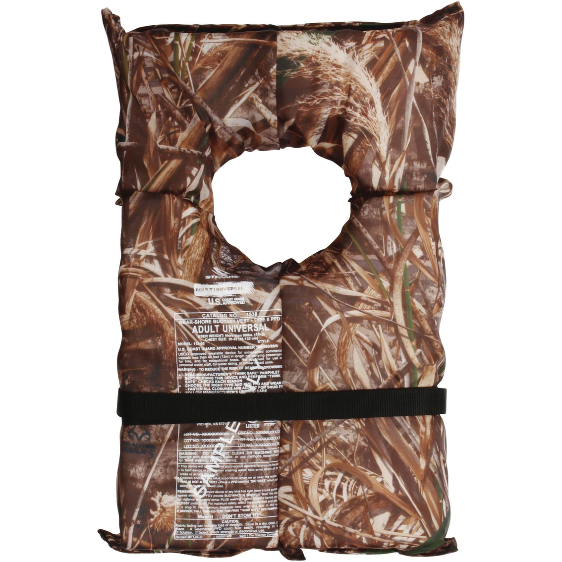 Stearns Type II Realtree Max 5 Camouflage Life Vest - Image 2 of 2