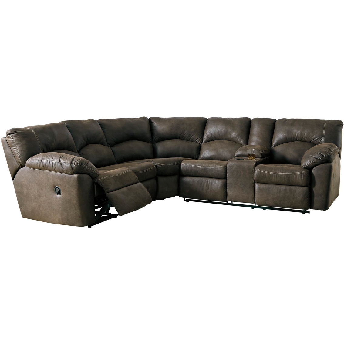 Signature Design By Ashley Tambo Reclining Sectional Sofas
