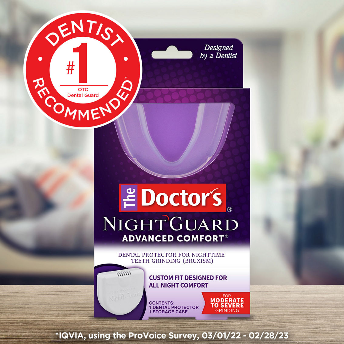 The Doctor's Advanced Comfort Night Guard for Teeth Grinding - Image 3 of 4