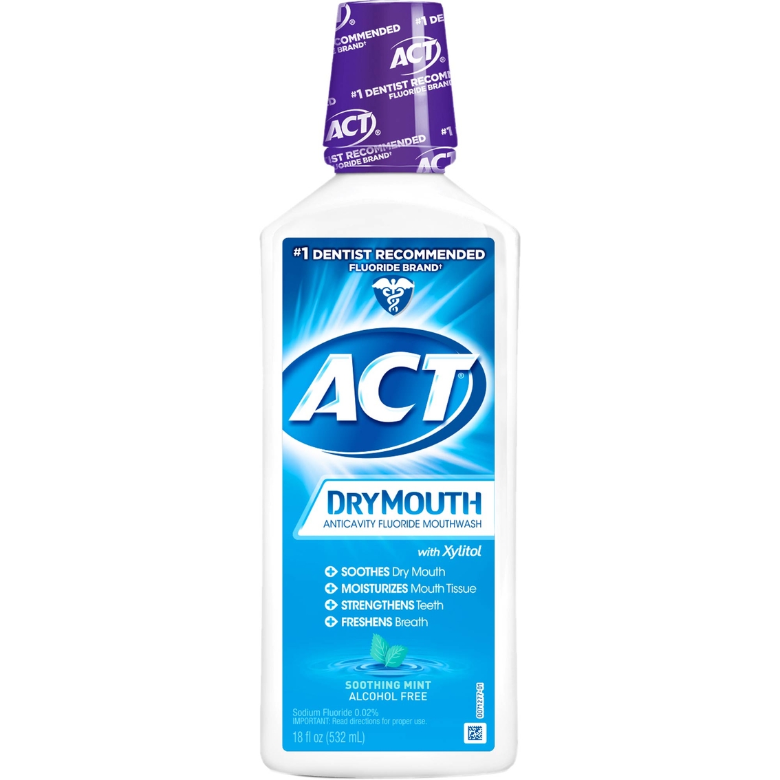 Act Total Care Dry Mouth Mouthwash 18 oz. 