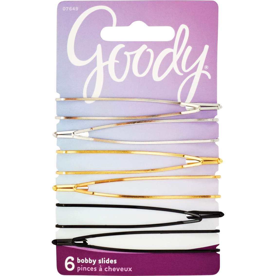 4 Goody Luxe Cassidy Bobby Pin Slides Hair Clip Bobbies 