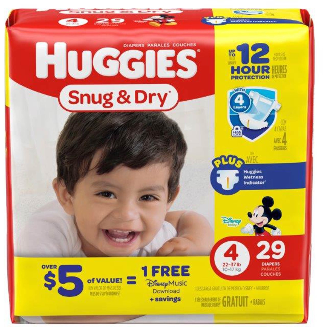 size four diapers