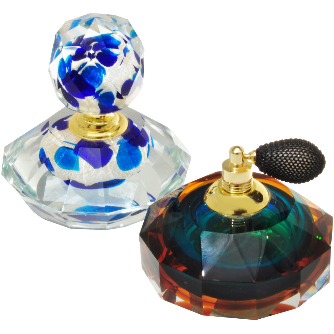 Dale Tiffany Columbia Perfume Bottle 2 pc. Set - Image 1 of 2