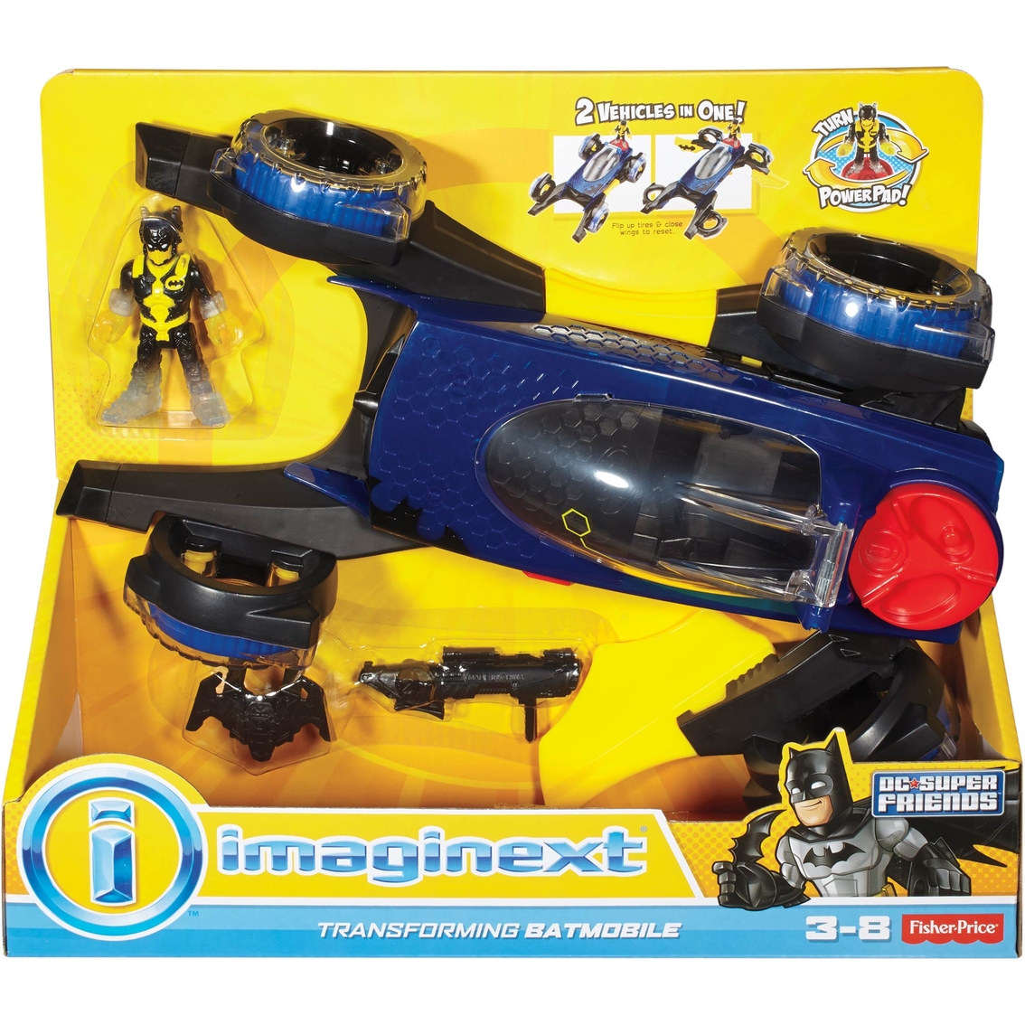 Fisher-price Imaginext Dc Super Friends Transforming Batmobile | Learning &  Development | Baby & Toys | Shop The Exchange