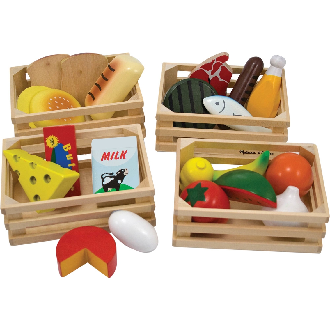 Melissa And Doug Food Groups Set Pretend Play Baby And Toys Shop The