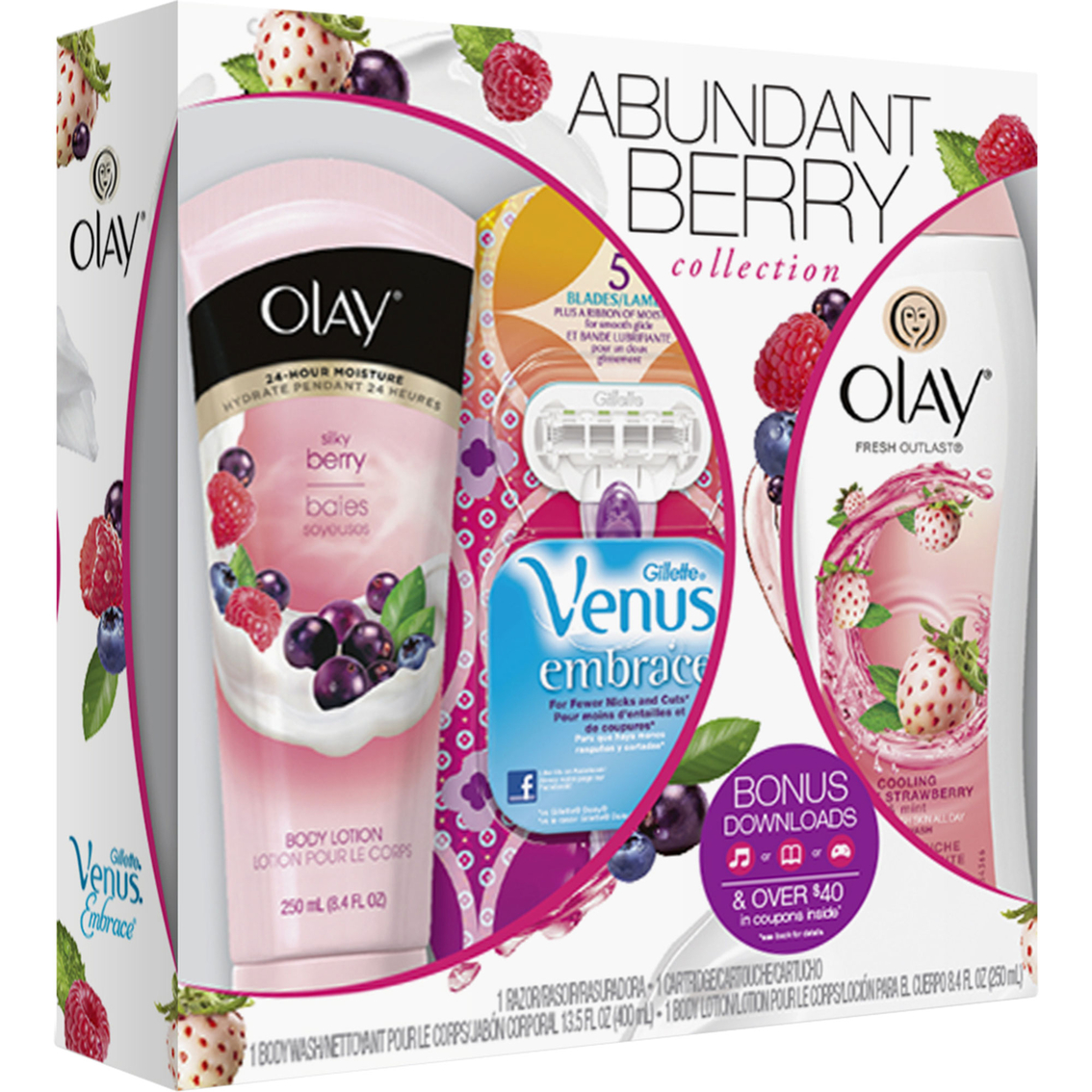 Olay Abundant Berry Collection Body & Bath Gift Sets Beauty & Health Shop The Exchange