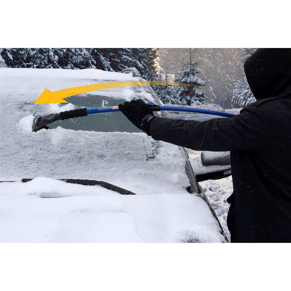 Hopkins SubZero 50 in. Super Duty Snow Broom - Image 8 of 9