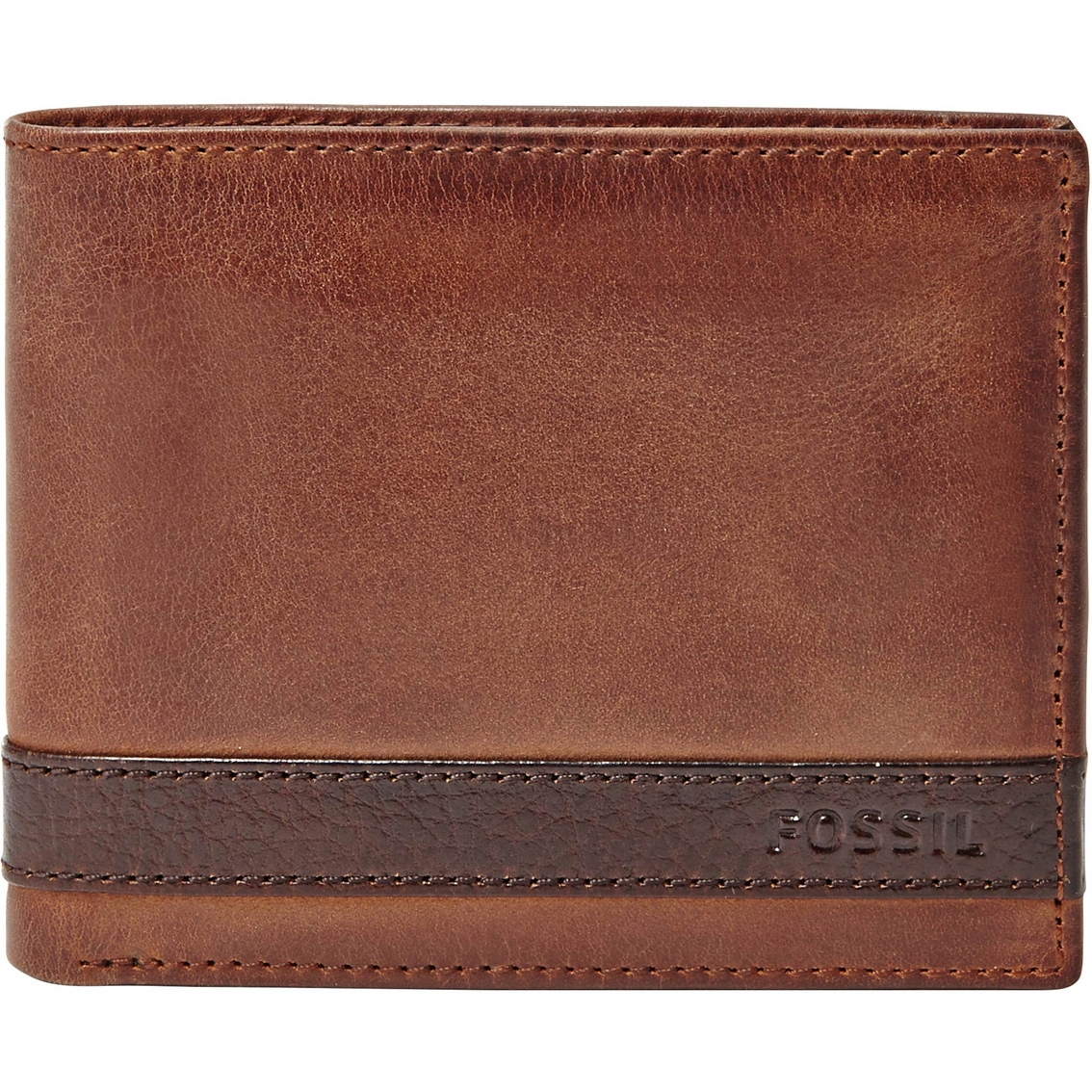 Fossil Men's Leather Quinn Money Clip Bifold Wallet | Paul Smith