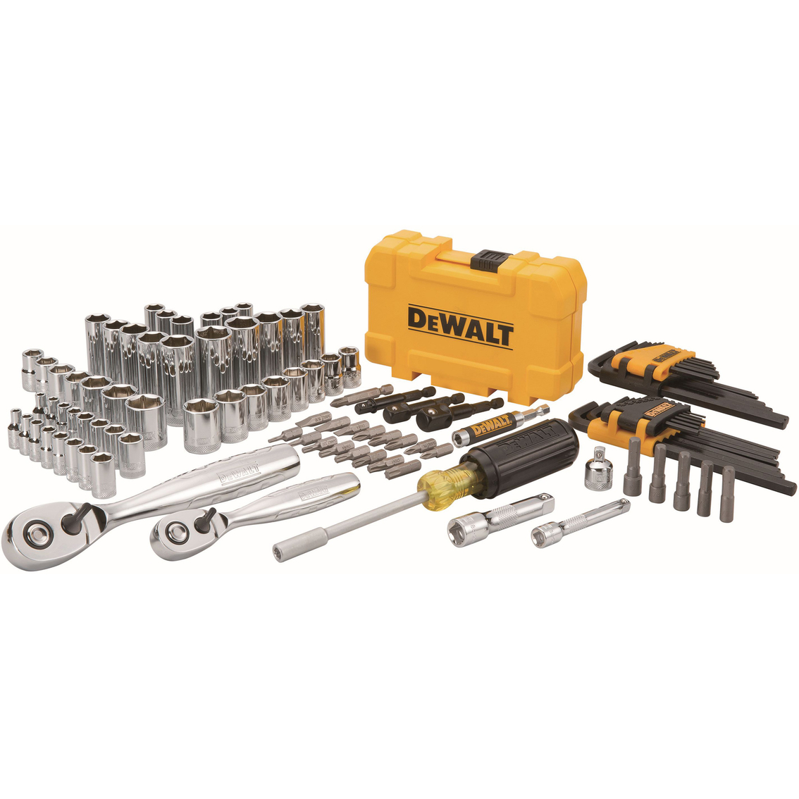 DeWalt 1/4 in. and 3/8 in. Drive 108 pc. Mechanic's Tool Set - Image 3 of 4