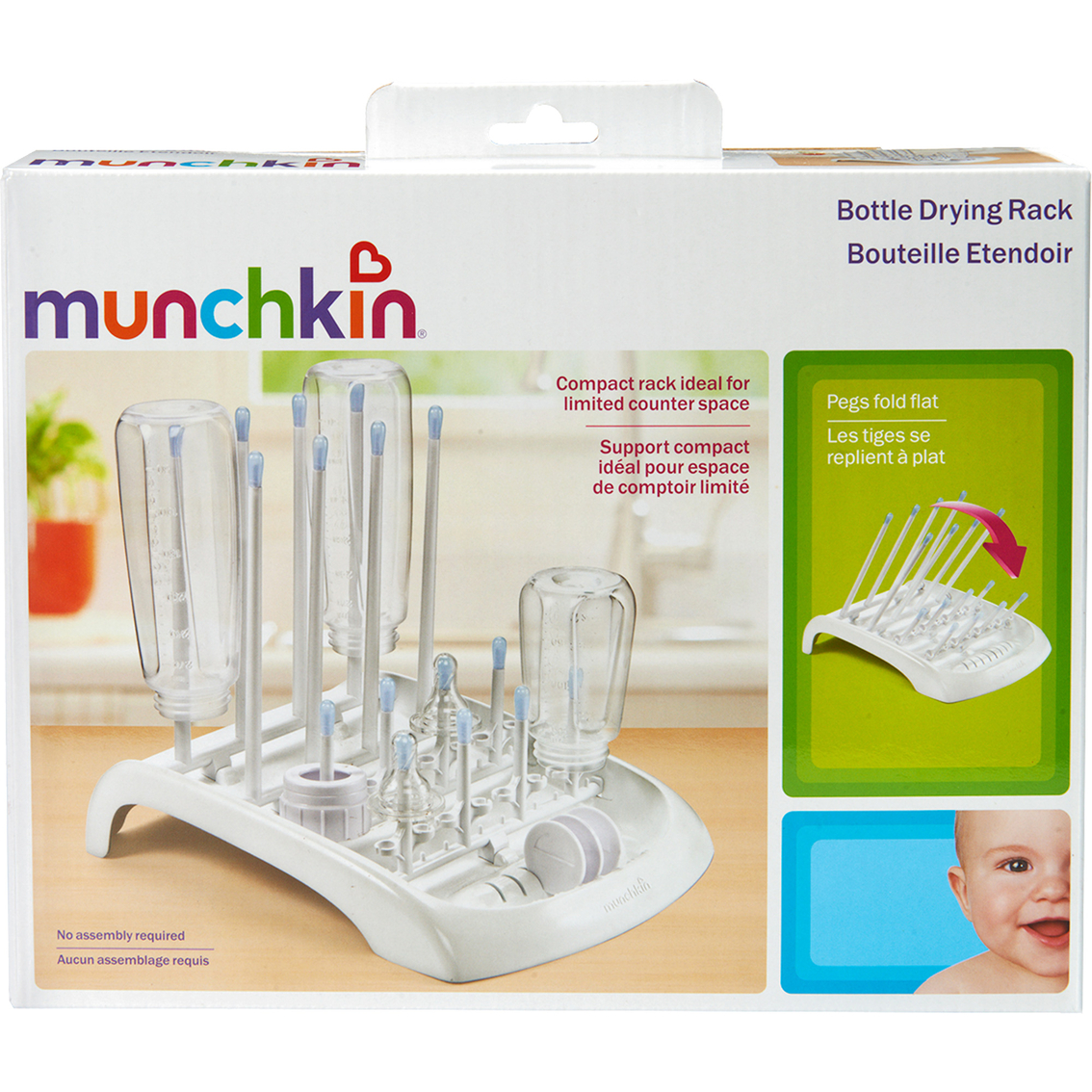 2) Munchkin Deluxe Dishwasher Baskets Bottle Nipples Valves Straws  Accessories