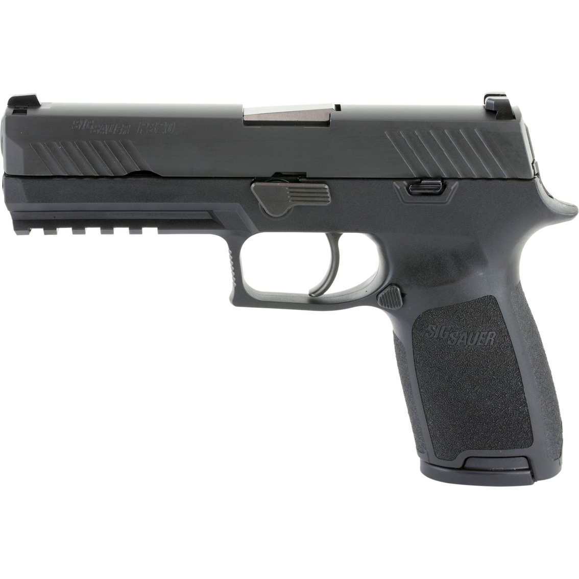 Sig Sauer P320 Full Size 45 ACP 4.7 in. Barrel 10 Rnd 2 Mag NS Pistol Black - Image 2 of 3